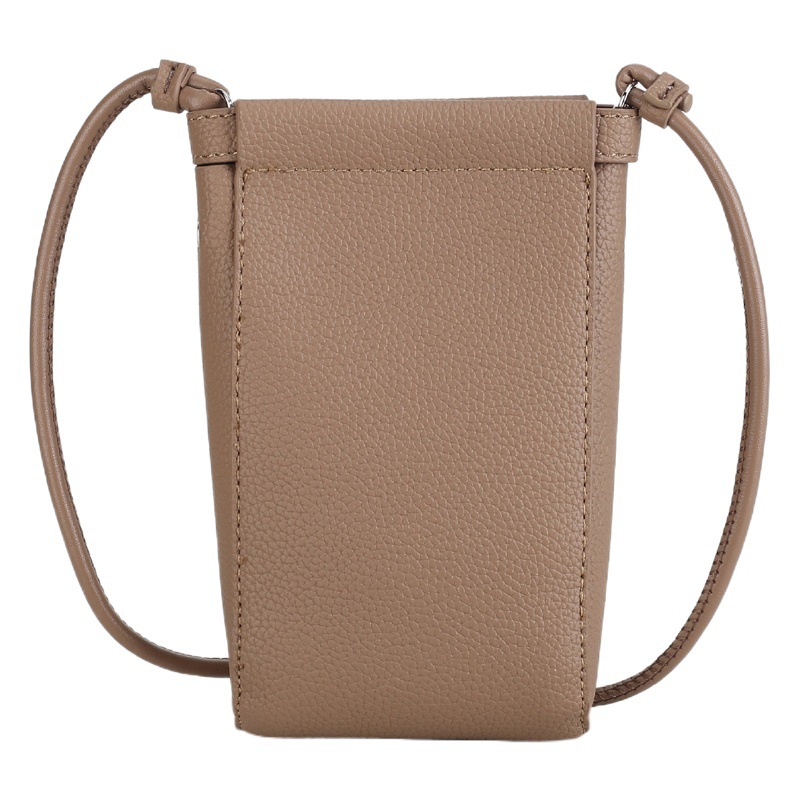 2026 New Fashion Simple Small Crossbody Bag Korean Style Vertical Phone Bag for Women Ins Japanese Style Mini Crossbody Bag