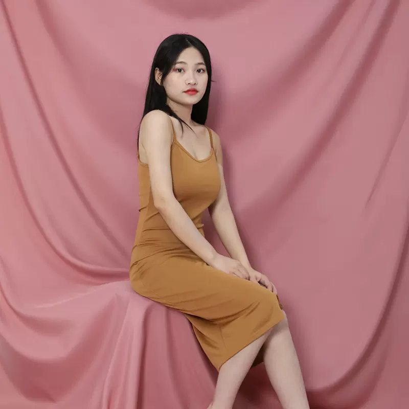 摄影拍照背景布网红ins风豆沙粉色超大摆拍纯色拍抖音道具摆件