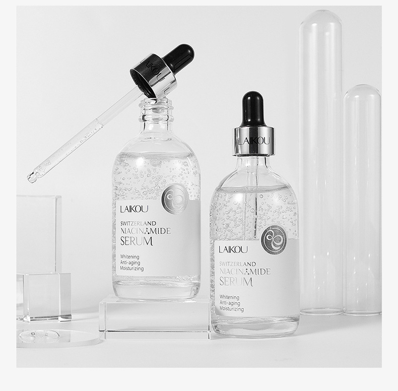 Cross-border Laicome Swiss Niacinamide Essence 100ml Brightening Skin Tone Hydrating and Moisturizing Essence Ampoule Skin Care product undefined