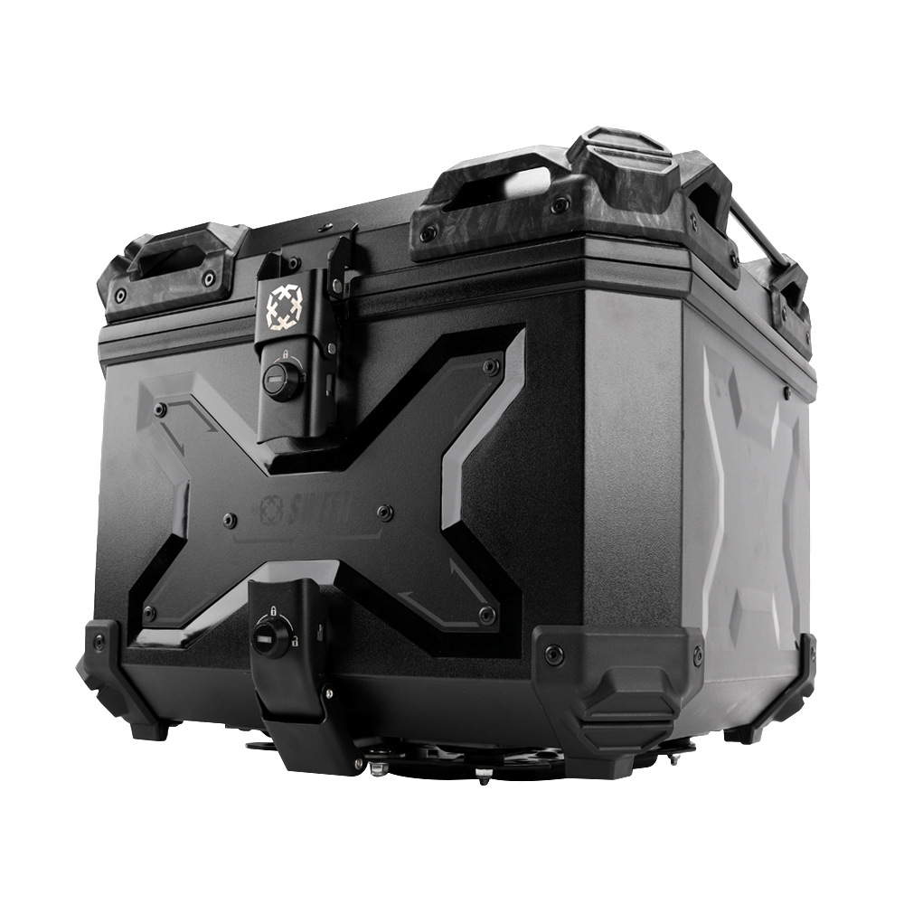 SWEER's new 45L motorcycle ABS plastic tail box, large-sized quick-release electric vehicle tail box No. 9