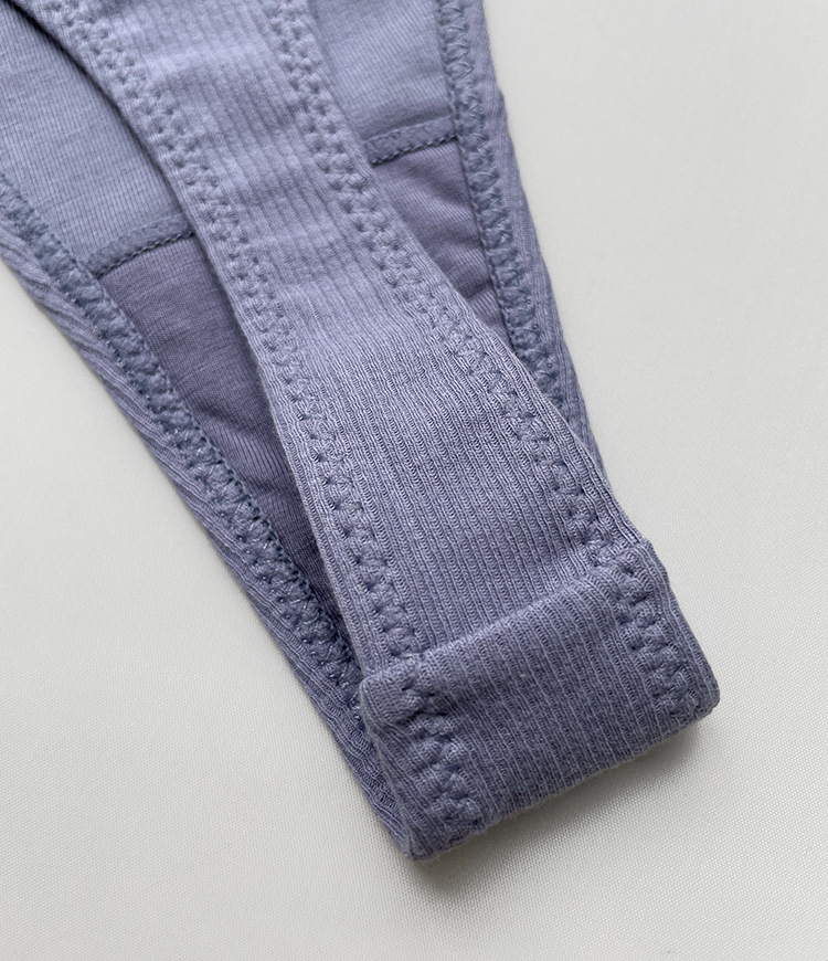42g Weight Low Waist Panties Waist Thong Panties Style Panties Lingerie Type Cotton Fabric Type 3 PCS/Package Quantity Solid Color Pattern Autumn Season Women's Gender Casual, Lady, Streetwear Style Solid Color Low Waist Thong Panties 9