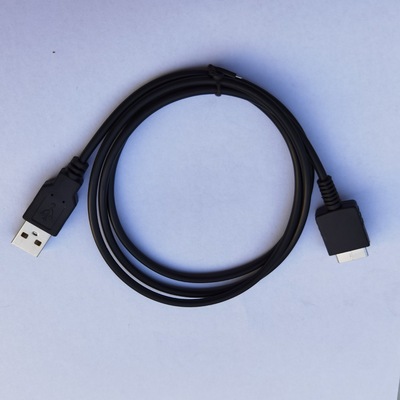 適用于索尼MP3MP4數據線walkman MP3MP4充電線黑色1M