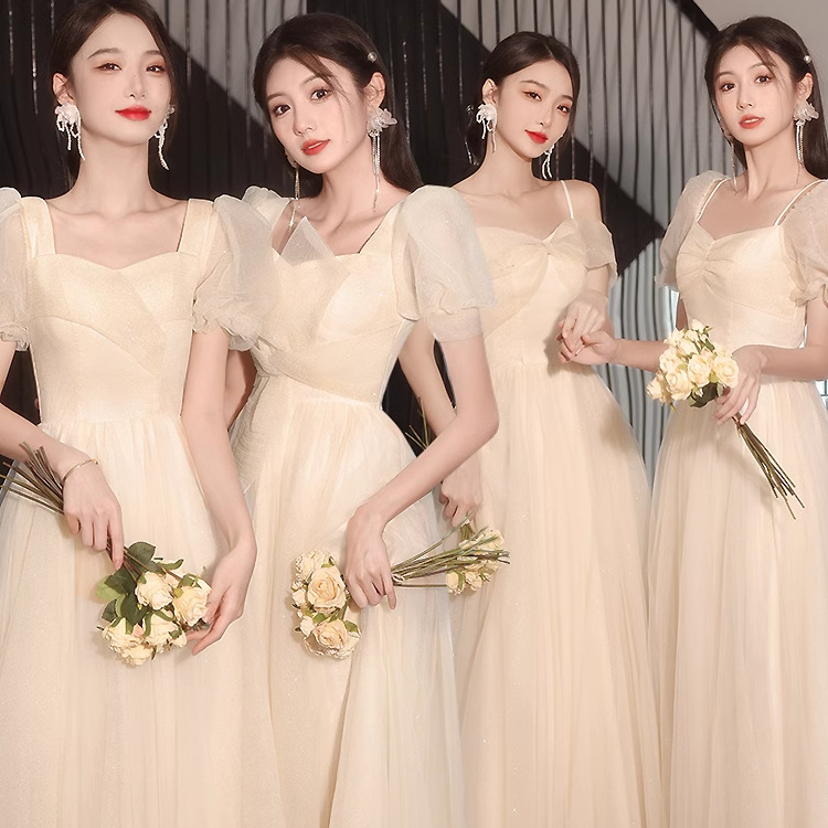 Bridesmaid Dresses 2025 New Style, Can Be Worn Casually, Niche High-End Luxury Dresses for 18-Year-Old Coming-Of-Age Ceremonies and Annual Meetings