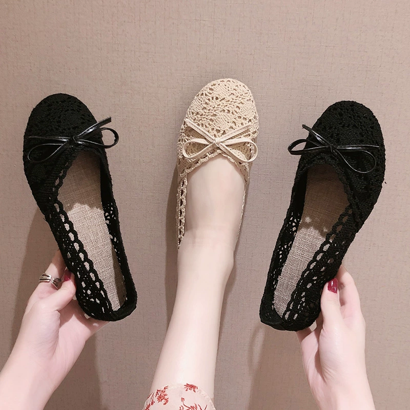 Slip-ons, footwear, summer work shoes for pregnant, soft sole