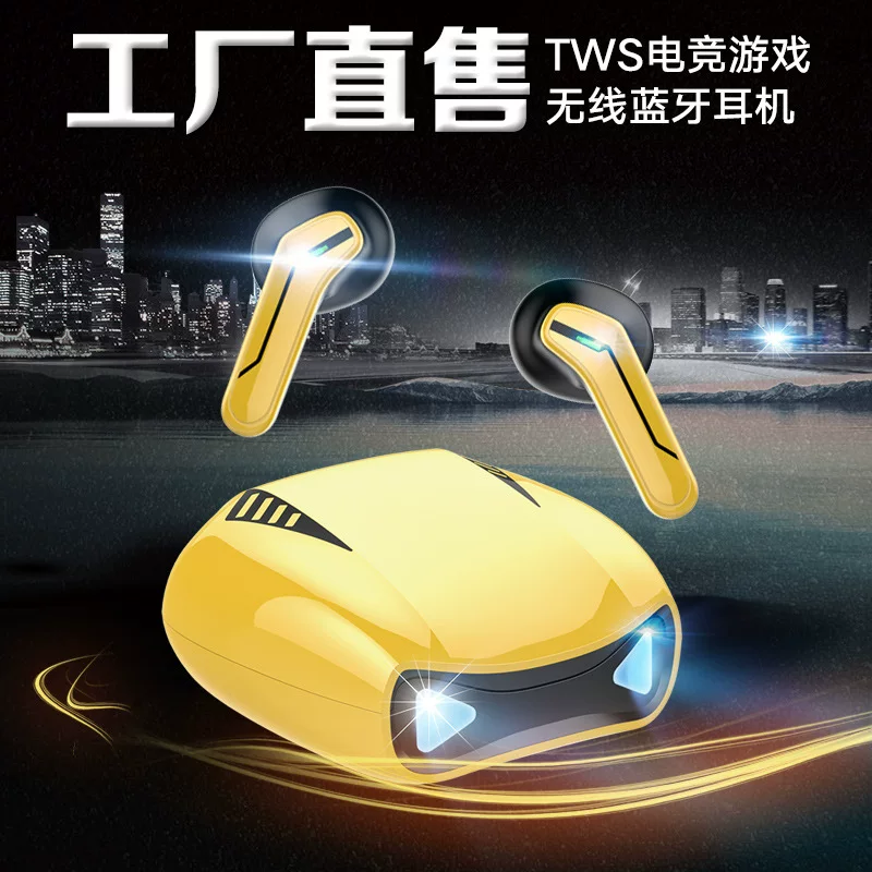 Заводская прямая поставка Bluetooth игровая гарнитура Air Car Hornet с задержкой минимальной задержки, беспроводная TWS гарнитура