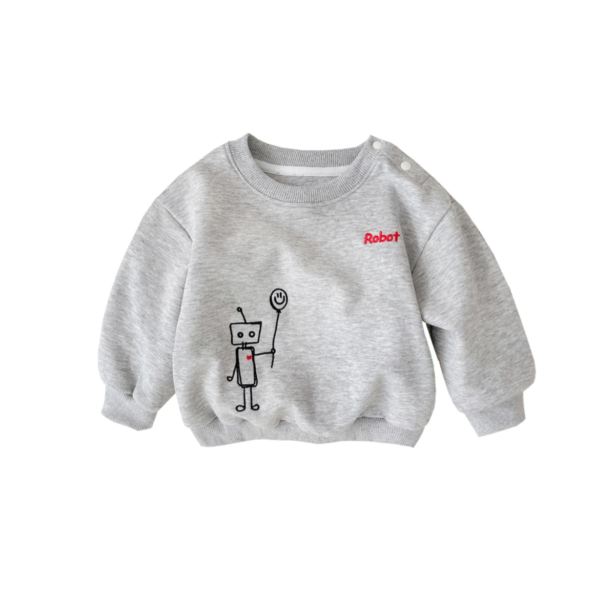 2025 modelos de primavera y otoño ropa para niños coreanos estilo occidental clase a niños de 1 a 3 años ropa de bebé suéter jeans traje de dos piezas