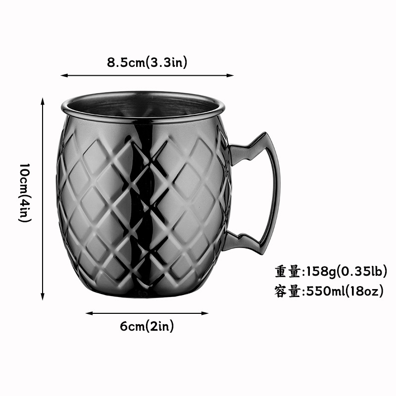 Hammer Point Copper Cup Moscou Mule Copper Cop
