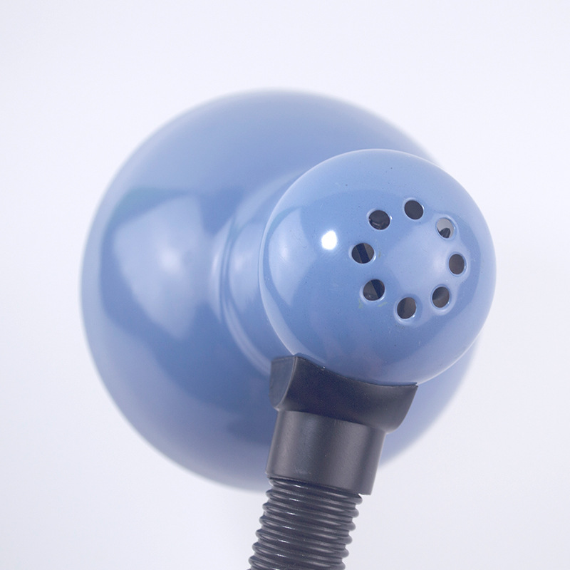 Lámpara de escritorio tradicional pequeña, brazo flexible, interruptor de un solo botón, colores variados