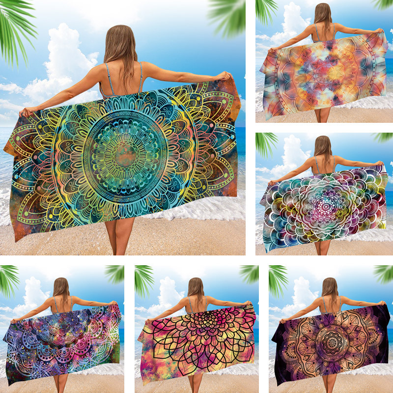 ins-style Nordic Cross-border Double-sided Towel Cloth Bohemian Printed Beach Swimming Bath Towel ins-style Nordic Cross-border Double-sided Towel Cloth Bohemian Printed Beach Swimming Bath Towel