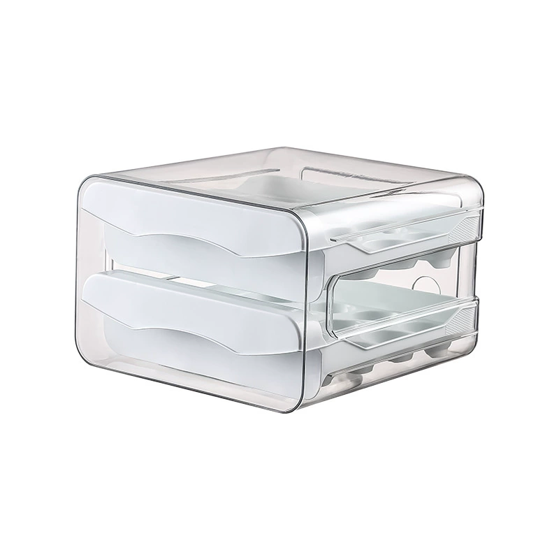 Drawer -style egg box fresh storage box kitchen supplies fresh box egg grid egg grid egg storage box