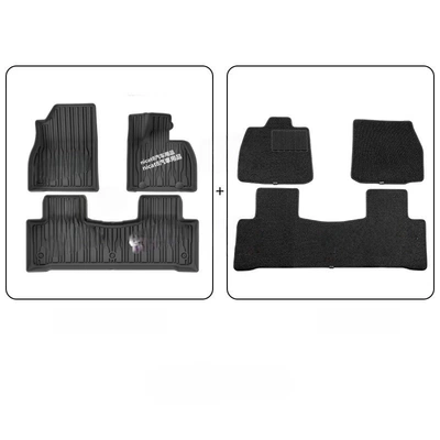 Special Right-Hand Drive Byd Universal Foot Pad - rhd-right-hand-drive-sealion-7-ev-5-seat-tpe-floor-mats-carpet-all-tpe-special-car