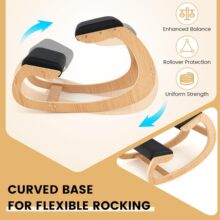 跪椅摇摆人体工学家用办公等凳木制直立姿势学生矫正椅