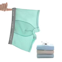 Детское нижнее белье Летние удобные дышащие боксеры Ice Silk защитные боксеры для маленьких больших мальчиков поколения волос