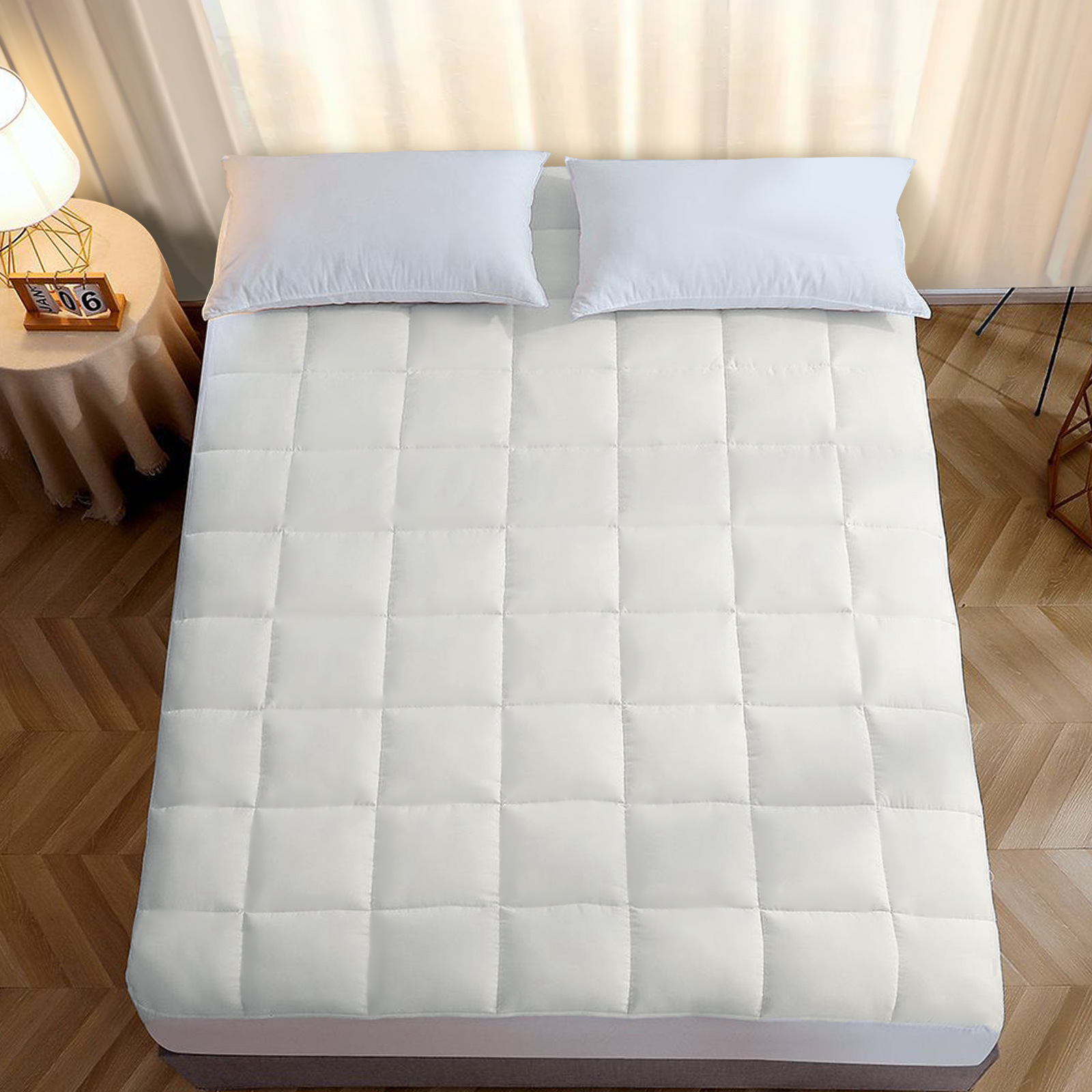 Colchón beige de rebote de alta densidad cojín de fibra doméstica cojín suave tipo cama