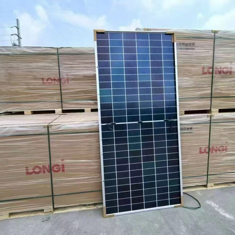 Brand New Longi 635W Double Glass Double-Sided Solar Photovoltaic Panel, Industry Leader, High-Quality Power Generation Stability Brand New Longi 635W Double Glass Double-Sided Solar Photovoltaic Panel, Industry Leader, High-Quality Power Generation Stability