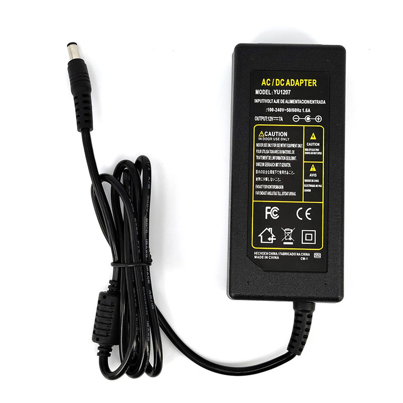 12V7A电源适配器84W监控摄像头路由器 电脑显示器 LED开关电源