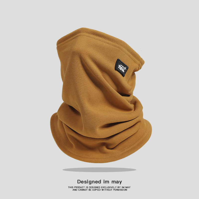 Máscara cálida a prueba de viento para ciclismo de otoño e invierno para hombres Funda multifuncional para cuello para exteriores con orejas colgantes Funda para cuello a prueba de frío Funda para cuello