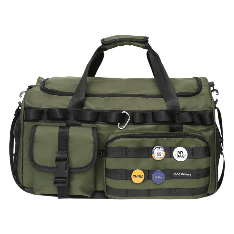 Bolsa de viaje bolsa de fitness de gran capacidad bolsa de entrenamiento deportivo para mujer mochila portátil multifuncional bolsa de almacenamiento de equipaje de corta distancia