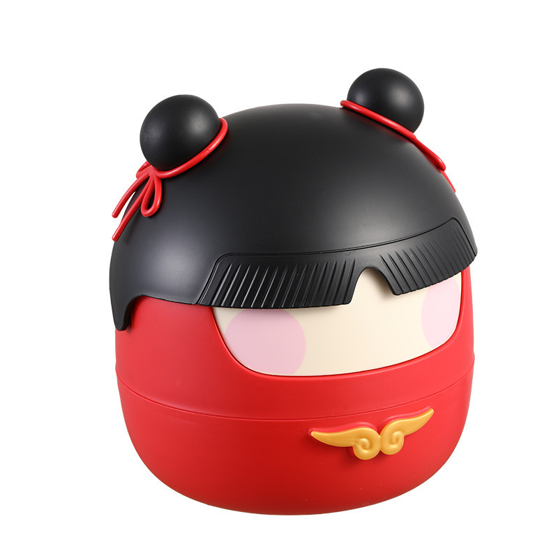どこが同じデスクトップゴミ箱ネット赤魔童かわいいカバーオフィス紙かごごみ整理収納桶卸売り|undefined