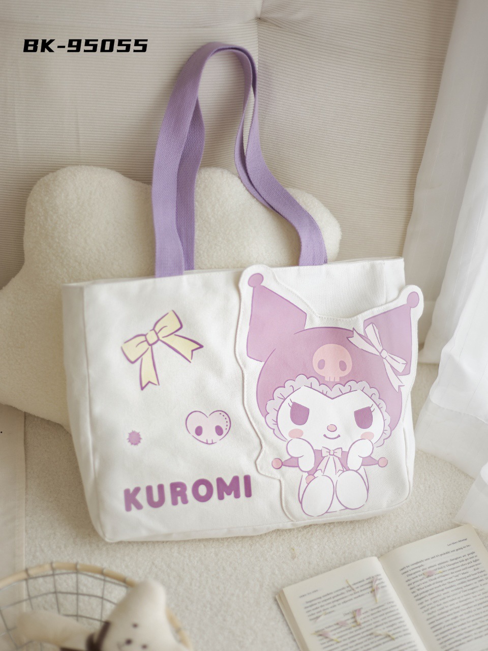 Coolomi 수납 포켓 캔버스 백