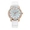 Quartz fashionable universal swiss watch, two-color dial, belt, wholesale