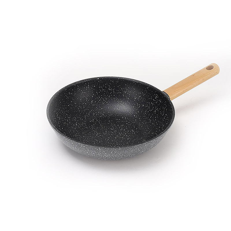 Nuevo tipo de arroz doméstico transfronterizo de piedra antiadherente pan de filete cocina electromagnética cocina cocina antiadherente pan al por mayor