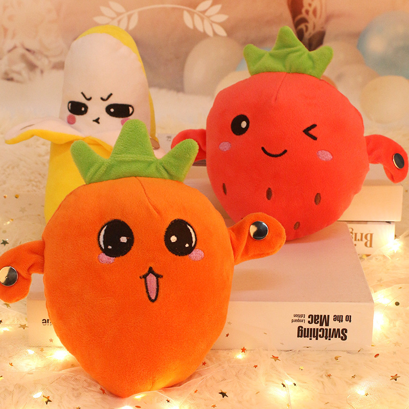 Cross-Border Popular Kidsren's Cartoon Fruit Sensor Beat Piano Doll Toy Baby Interactive Fruit Doll Doll Cross-Border Popular Kidsren's Cartoon Fruit Sensor Beat Piano Doll Toy Baby Interactive Fruit Doll Doll