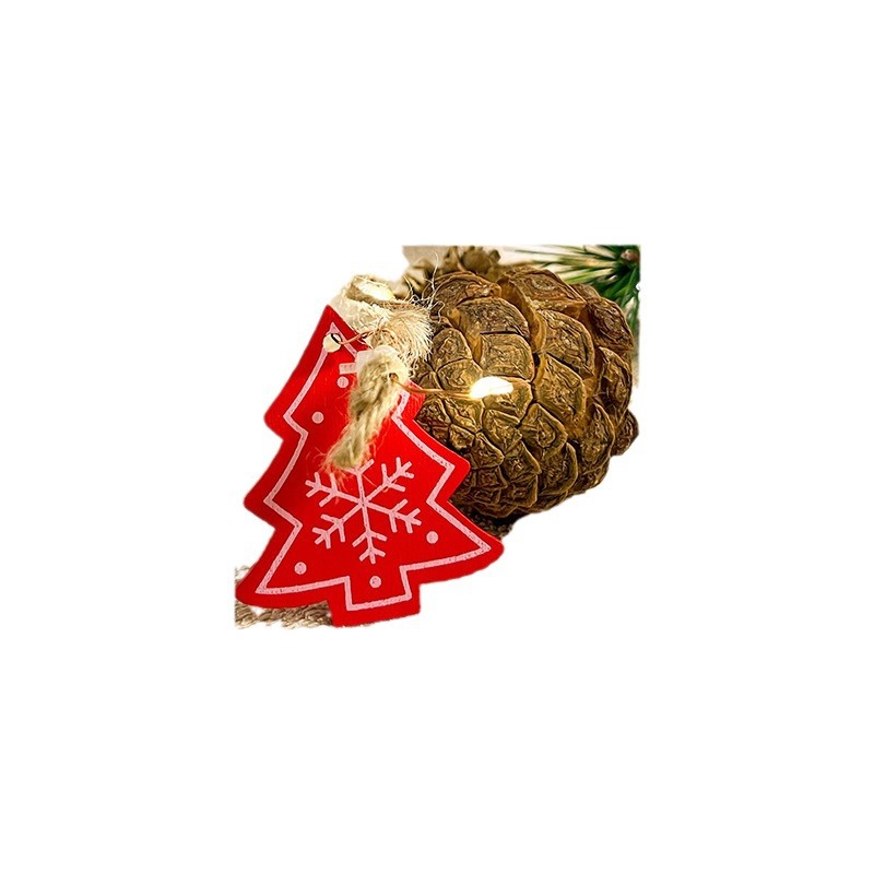 Navidad iluminación de pino iluminación de color encadenado escenario diseño creativo pequeño colgante decoración de navidad lámpara