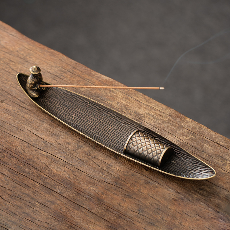 줄무늬 보트 향로