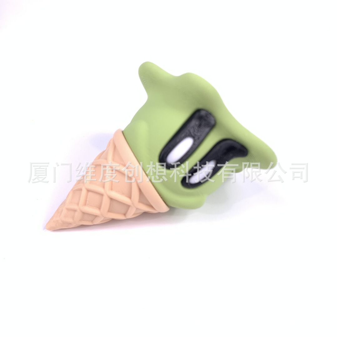 Juguetes de impresión 3D helado barril desmontable adorno de helado Navidad regalos de día de San Valentín regalos de vacaciones