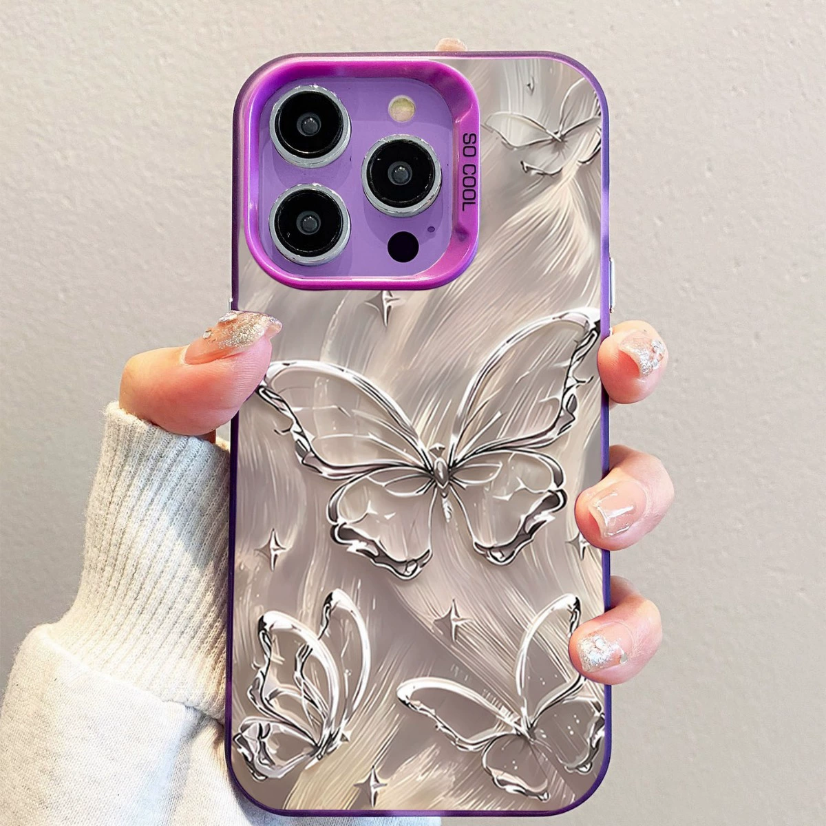 Apple, металлический совместимый чехол для телефона pro, iPhone 14, защита от падения