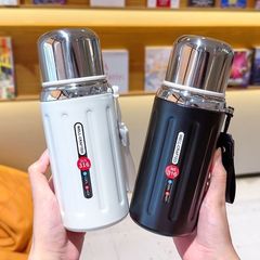 Rome Insulated Mug, 316 Stainless Steel, Large-Capacity Water Bottle—Stylish Design, Portable for Men and Women, Perfect for Outdoor Tea Brewing and Keeping Drinks Warm.