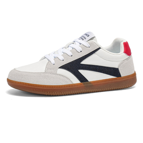 Men's skate shoes, new high-street niche skateboard shoes, platform bread shoes, men's fashionable all-match men's board shoes