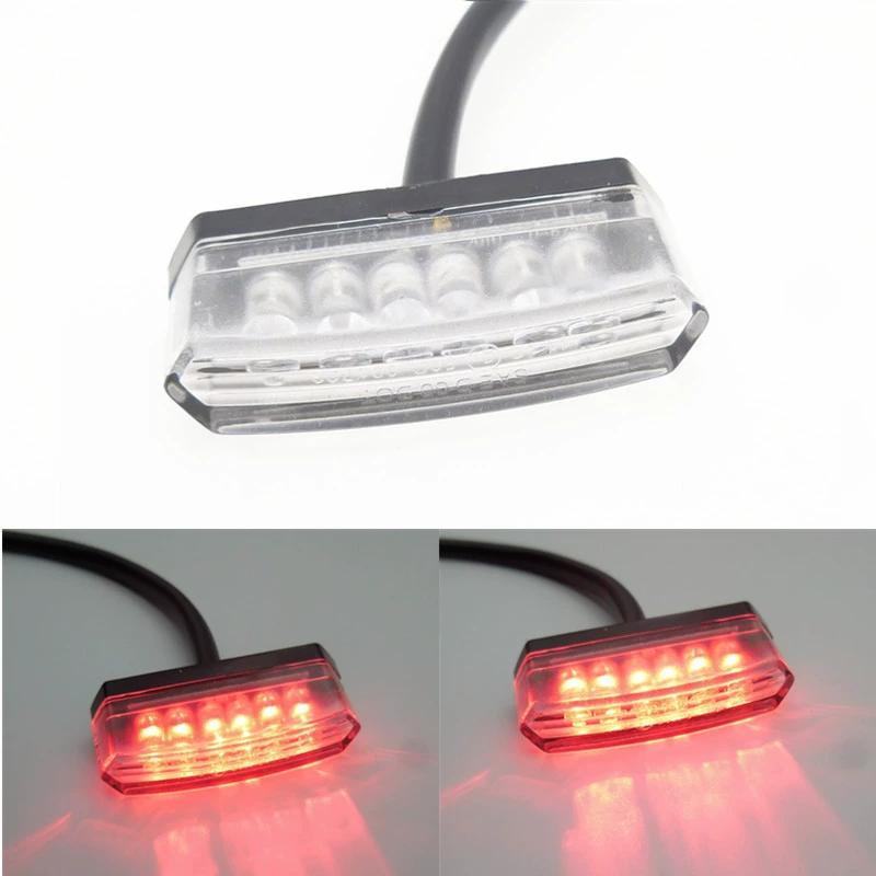 CH-2010 Электросамокат задняя подсветка LED мини тормозной свет свет мотоцикл LED ночная беговая подсветка