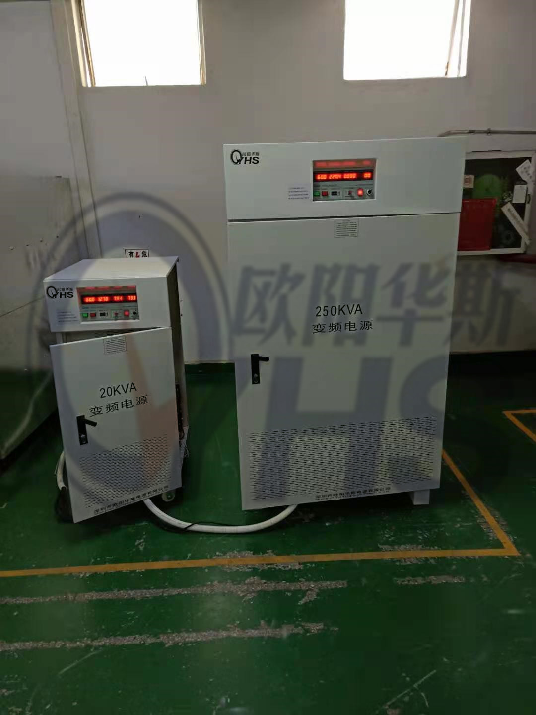 250KVA��Ƶ��Դ�����豸���ڣ�������220V/60HZת380V/50HZ
