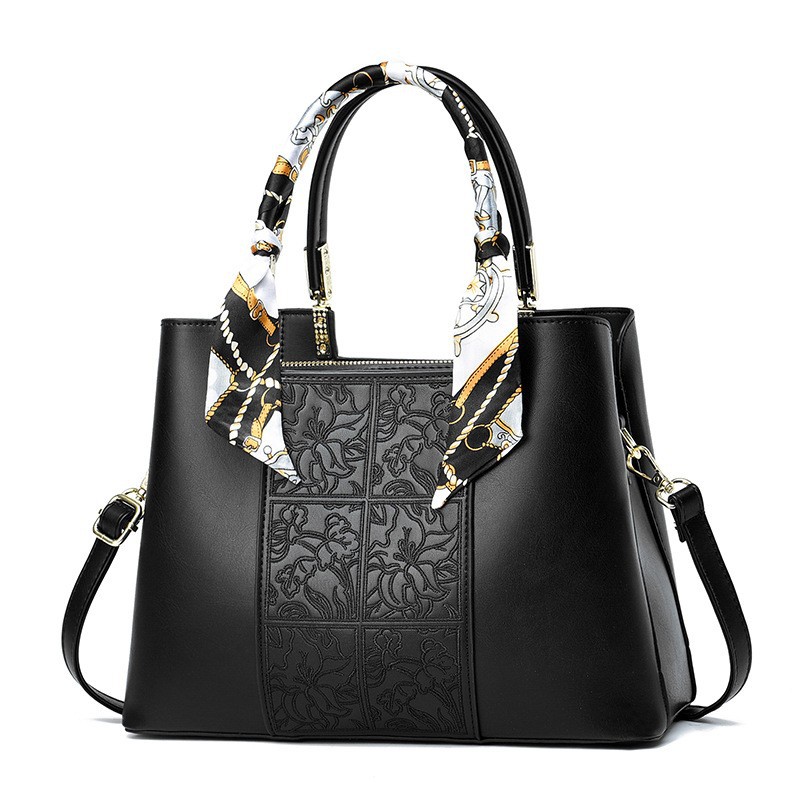 Bolsa feminina de alta qualidade, nova bolsa bordada, estilo chinês, bolsa feminina de meia-idade, bolsa de mão de grande capacidade para mães_voghion.com