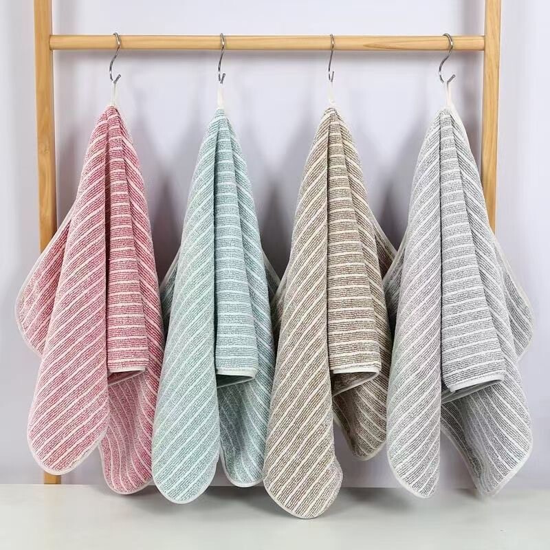 Cross-Border Towels, Bath Towels, Coral Fleece Starry Bath Towel Sets, Household Face Wash Sets, Face Wash Towels, Hot-Selling Home Goods