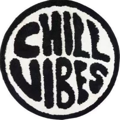 Amazon ретро американский круглый бархатный коврик с буквами и кристаллами, подвесная корзина, напольный коврик, устойчивый к пятнам и износостойкий, напольный коврик для гостиной, журнального столика