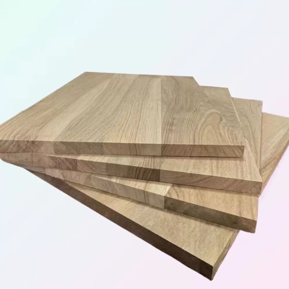 核桃木集成材按规格生产原木直拼板商用装修木板材直实木板