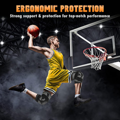 Sports knee pads for men, knee pads, silicone protection, running, fitness, basketball, skipping rope, knee pads, warm leg pads, patellar straps, customized