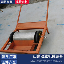 双威供应钢丸铁屑用除铁车 喷砂钢丸回收车 新款磁力吸铁车厂家