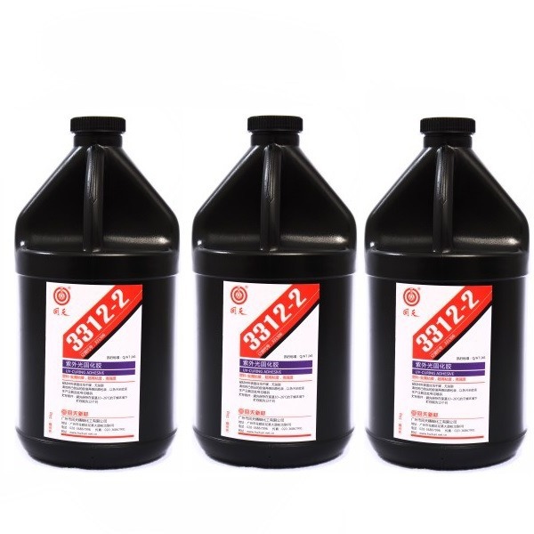 回天HT3312-1塑料金属粘接 UV胶 回天UV胶3312-11L桶装