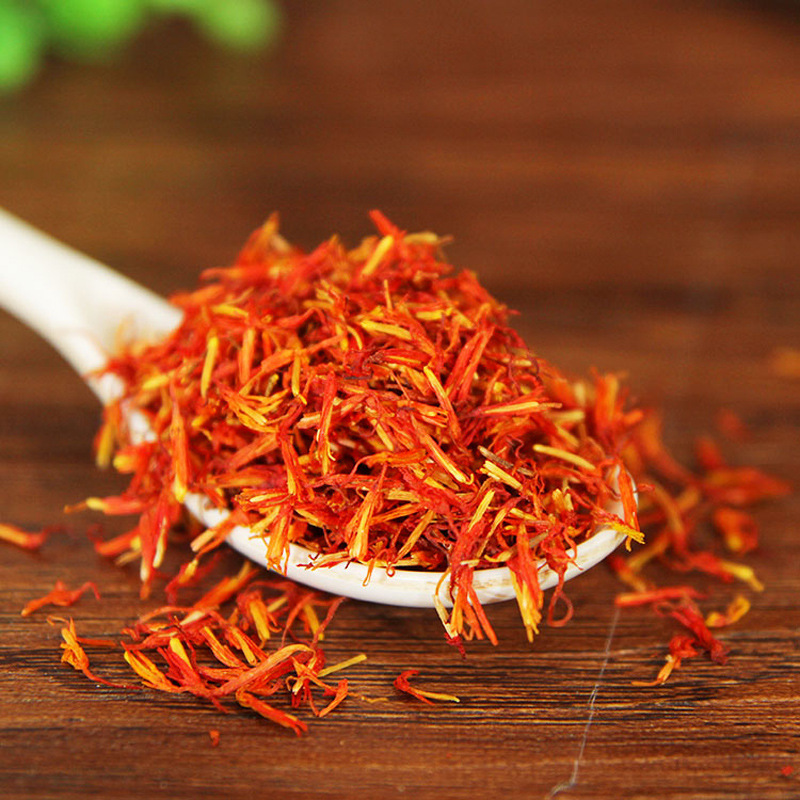 Safflower Hong Hua 500g Dried Flower Tea Grade Xinjiang Carthamus Tinctorius Loose Herbal Tea quality and texture