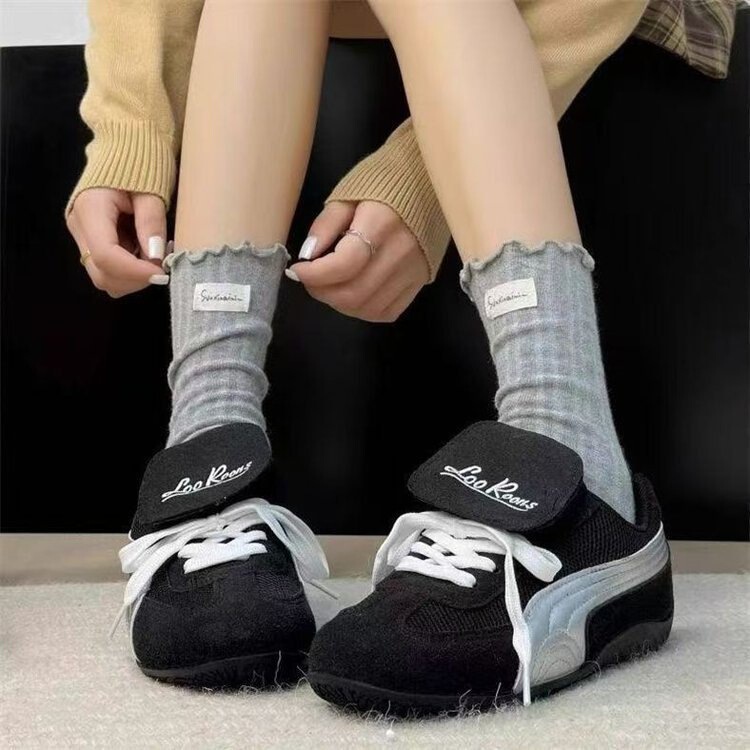 Flip-Top German Training Shoes for Women 2026 Spring/Summer New Retro Mesh Breathable Sneakers Trendy Versatile Casual Shoes Flip-Top German Training Shoes for Women 2026 Spring/Summer New Retro Mesh Breathable Sneakers Trendy Versatile Casual Shoes