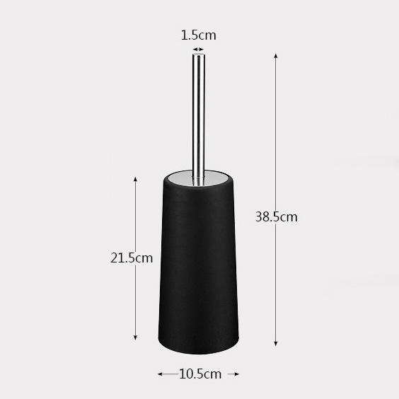 Wholesale cepillo de inodoro doméstico sin ángulo muerto, cepillo de inodoro de alto nivel, conjunto de cepillo de inodoro tipo pared