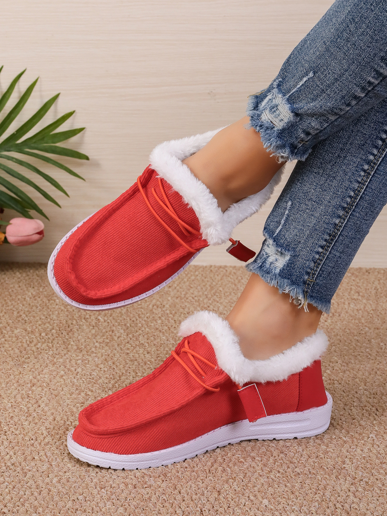 Winter Snow Boots For Women With Warm Wool Lining And Thick Sole_voghion.com