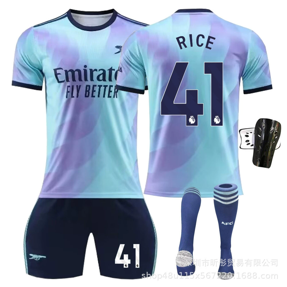 Футболка-форма для двоих 2425 Arsenal скаута 7 Сака 8 Эдако № 9 Ренус 11 Мартин Нили футбольный костюм