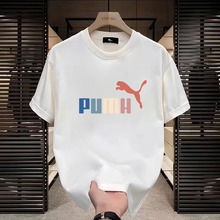 大牌外贸尾货专柜清仓捡漏~潮牌纯棉短袖t恤男女夏季潮流体恤上衣