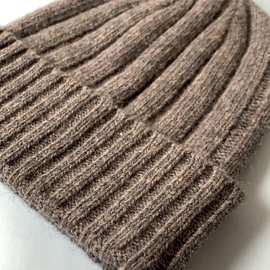 工厂直供冬款新款针织成人男女通用百搭帽套头帽出口代工定制款