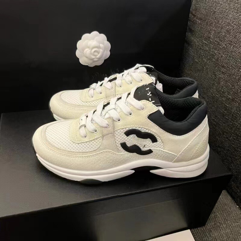 Xiao Xiang Feng Retro Panda Shoes White Shoes 2024 Early Spring Platform Shoes Low-top Lace-up Casual Shoes plus size Women's Shoes Xiao Xiang Feng Retro Panda Shoes White Shoes 2024 Early Spring Platform Shoes Low-top Lace-up Casual Shoes plus size Women's Shoes